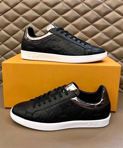 black louis vuitton mens shoes|Louis Vuitton men's sneaker.